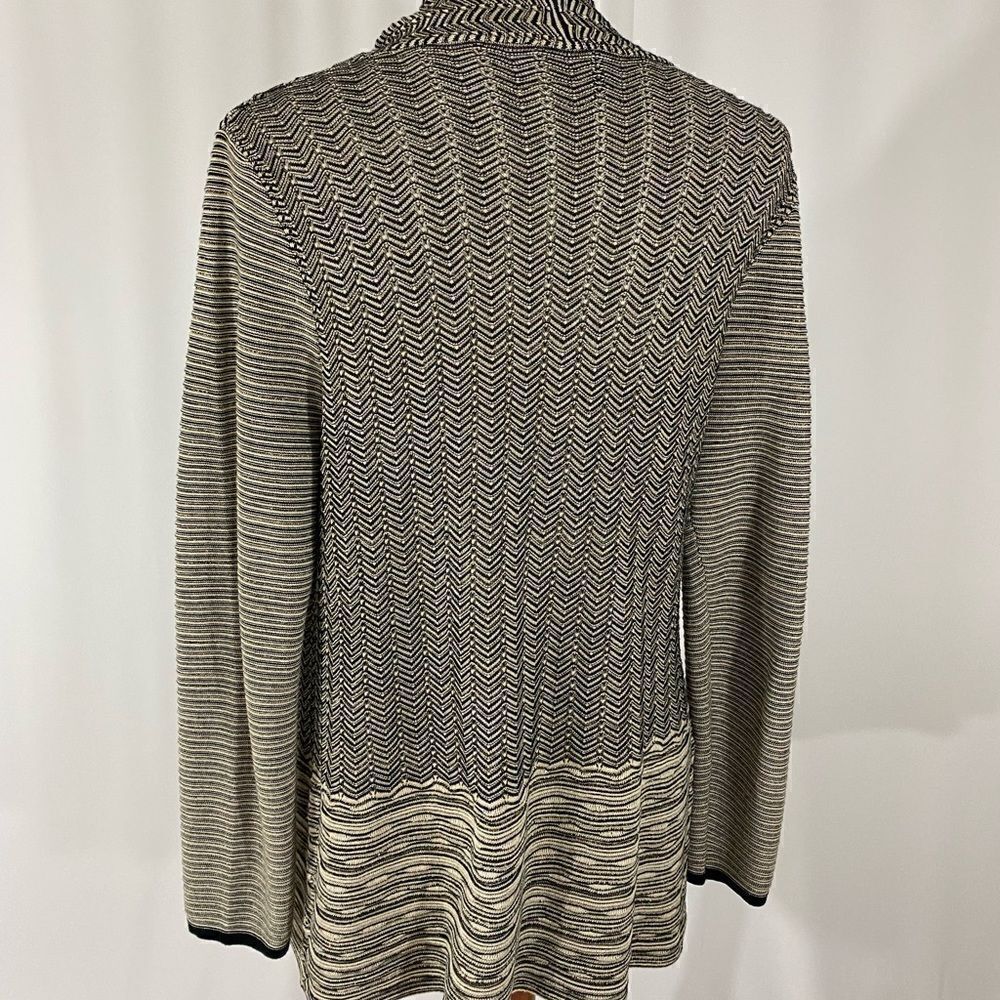 Colour Works Open Front Cardigan - Picture 5 of 7